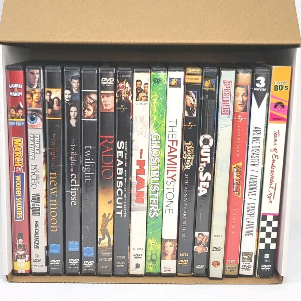 VALUE BUNDLE: 16 DVD Grab Bag Lot Movies Mixed Genres Random Assortment